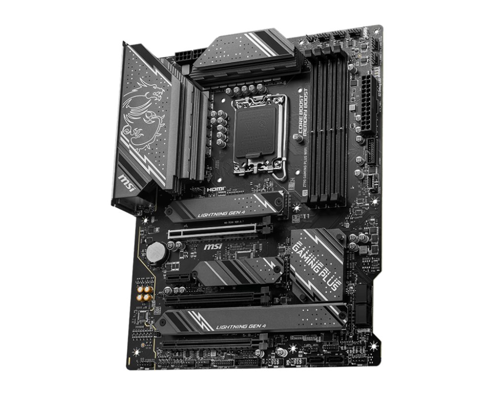 MSI Z790 GAMING PLUS WIFI | Socket LGA 1700 | Intel Z790 | 4xDDR5 | ATX | Moederbord 3 MSI Z790 GAMING PLUS WIFI | Socket LGA 1700 | Intel Z790 | 4xDDR5 | ATX | Moederbord - Afbeelding 3