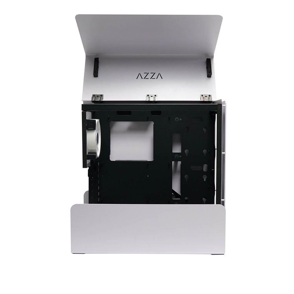 Azza Cast 808 RGB | Midi Tower Case | Wit 4 Azza Cast 808 RGB | Midi Tower Case | Wit - Afbeelding 4