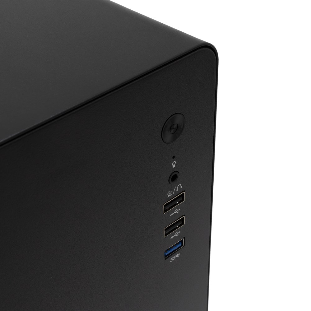 SBOX PCC-500 | Micro Tower Case | Zwart | Zonder PSU 6 SBOX PCC-500 | Micro Tower Case | Zwart | Zonder PSU - Afbeelding 6