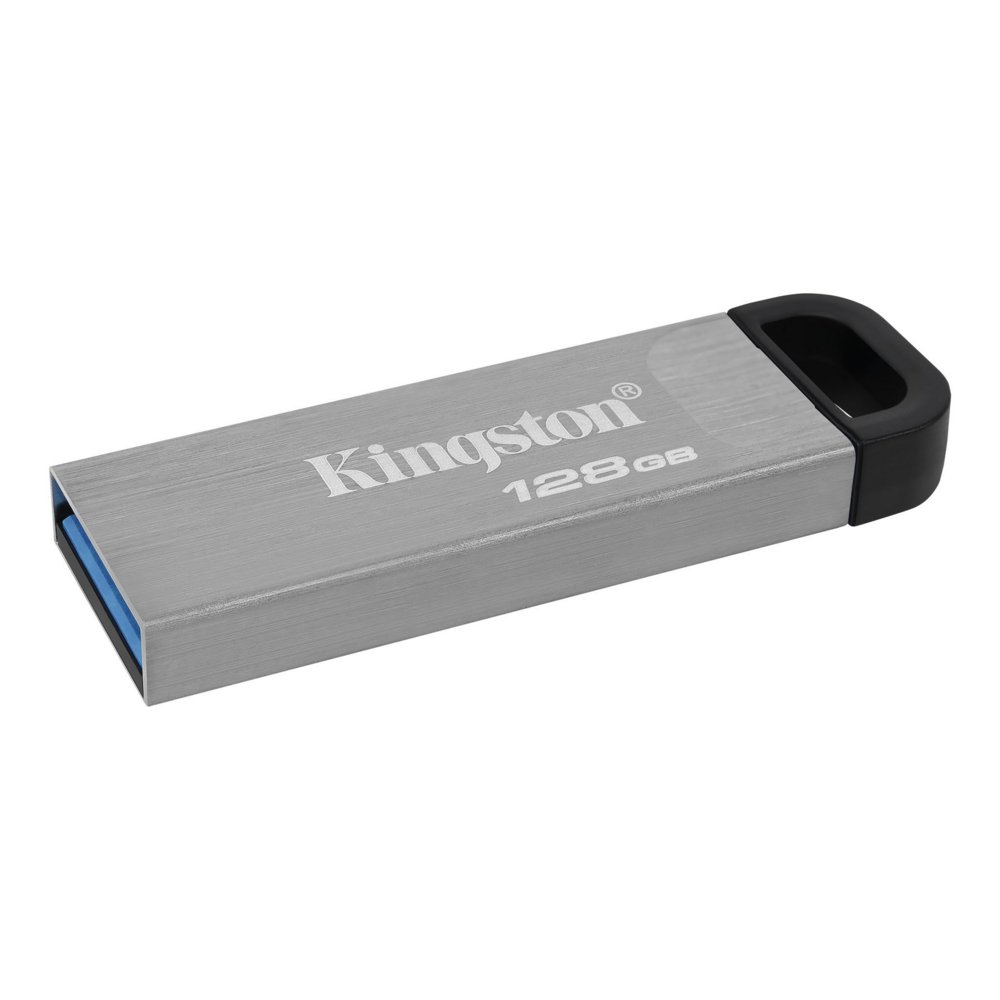 Kingston DataTraveler Kyson | 128GB USB-A 3.2 Flash Drive | Zilver 3 Kingston DataTraveler Kyson | 128GB USB-A 3.2 Flash Drive | Zilver - Afbeelding 3