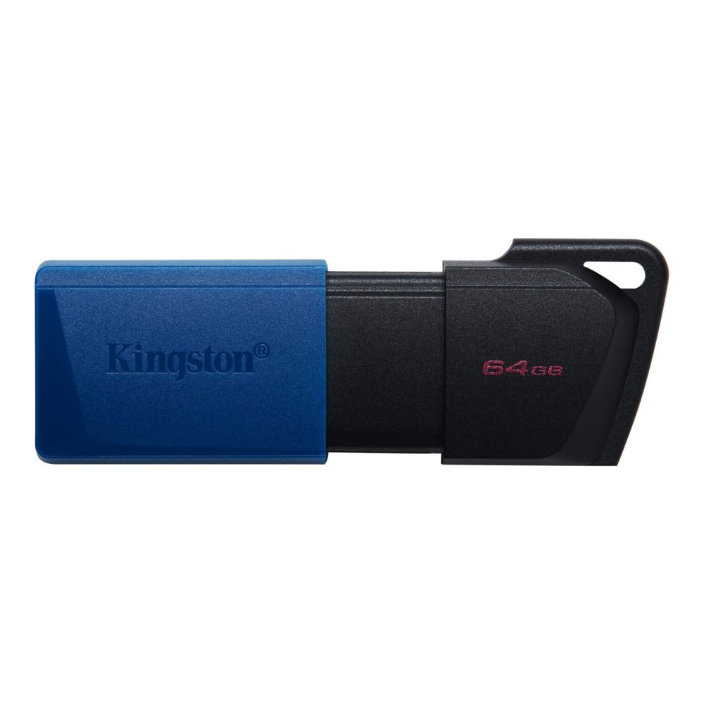 Kingston DataTraveler Exodia M | 64GB USB-A 3.2 Flash Drive | Zwart/Blauw 1 Kingston DataTraveler Exodia M | 64GB USB-A 3.2 Flash Drive | Zwart/Blauw