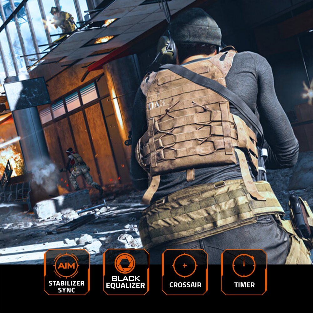 GIGABYTE GS27FC 27" | 1920x1080 | 180Hz | Gaming Monitor 13 GIGABYTE GS27FC 27" | 1920x1080 | 180Hz | Gaming Monitor - Afbeelding 13