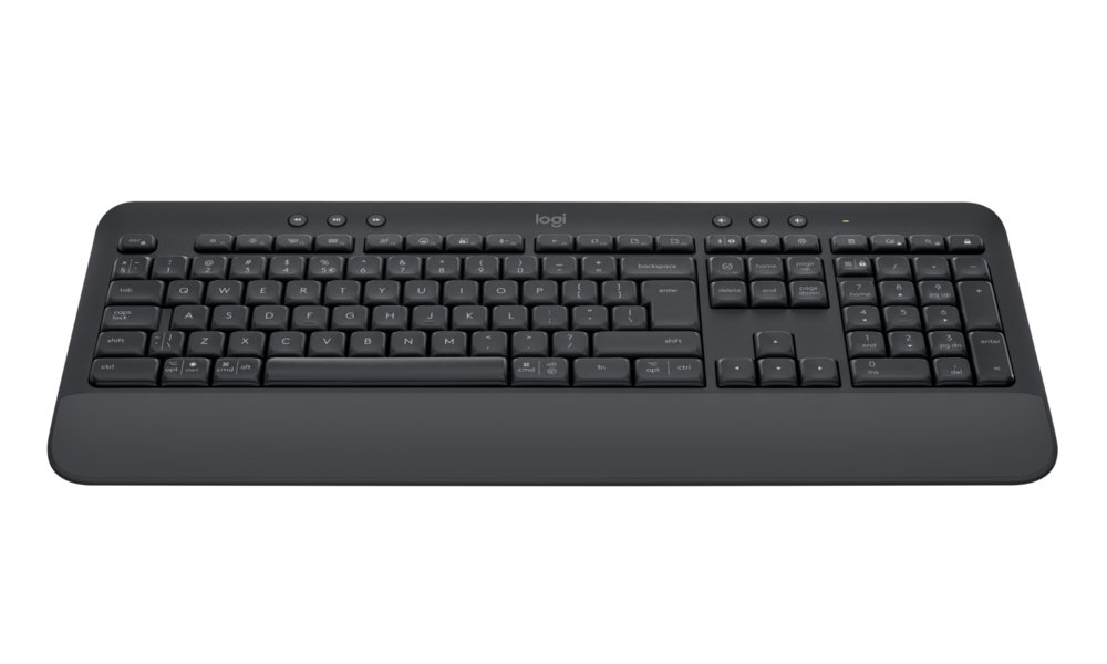 Logitech Signature K650 toetsenbord Bluetooth QWERTY US International Grafiet 2 Logitech Signature K650 toetsenbord Bluetooth QWERTY US International Grafiet - Afbeelding 2