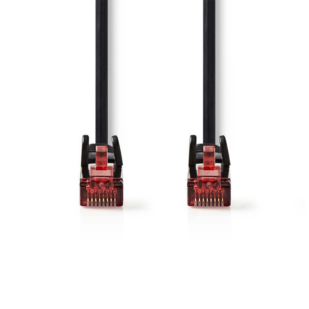 Nedis U/UTP Cat 6 Netwerkkabel | 1 m | Zwart 3 Nedis U/UTP Cat 6 Netwerkkabel | 1 m | Zwart - Afbeelding 3