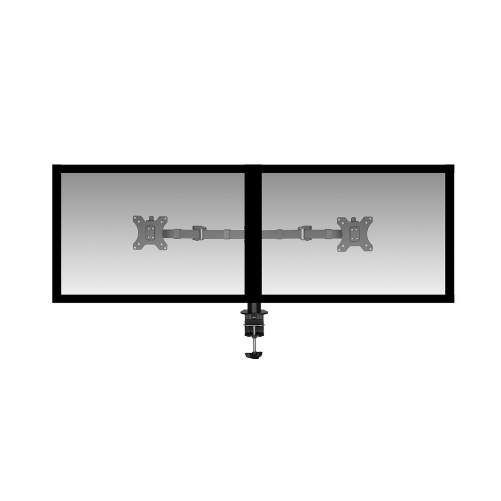 ACT AC8326 | Verstelbare Monitor-bureaubeugel | Tot 32" | Max 12kg | VESA 100x100 | 2 Monitoren | OPEN BOX 3 ACT AC8326 | Verstelbare Monitor-bureaubeugel | Tot 32" | Max 12kg | VESA 100x100 | 2 Monitoren | OPEN BOX - Afbeelding 3
