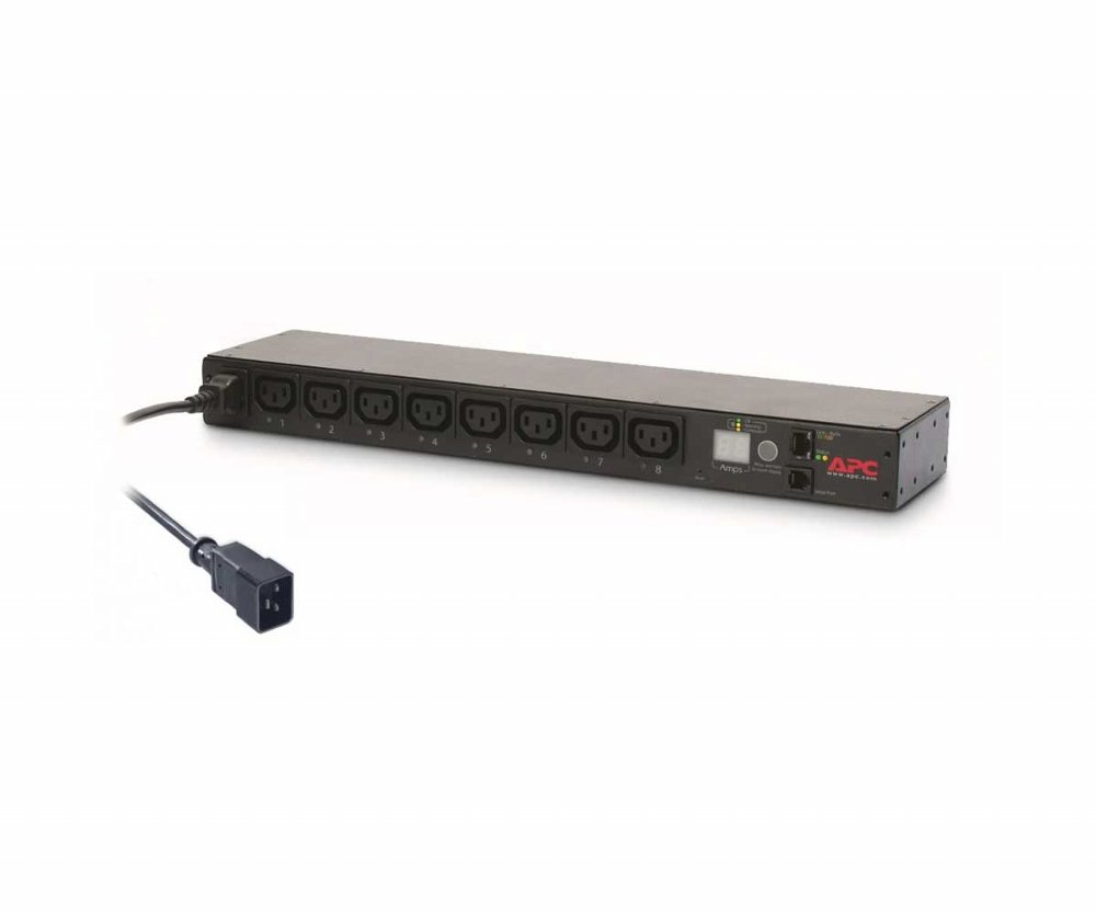 APC Rack-PDU AP7921B | Switched PDU | 8x C13 Uitgangen | 1U Rackmount 1 APC Rack-PDU AP7921B | Switched PDU | 8x C13 Uitgangen | 1U Rackmount