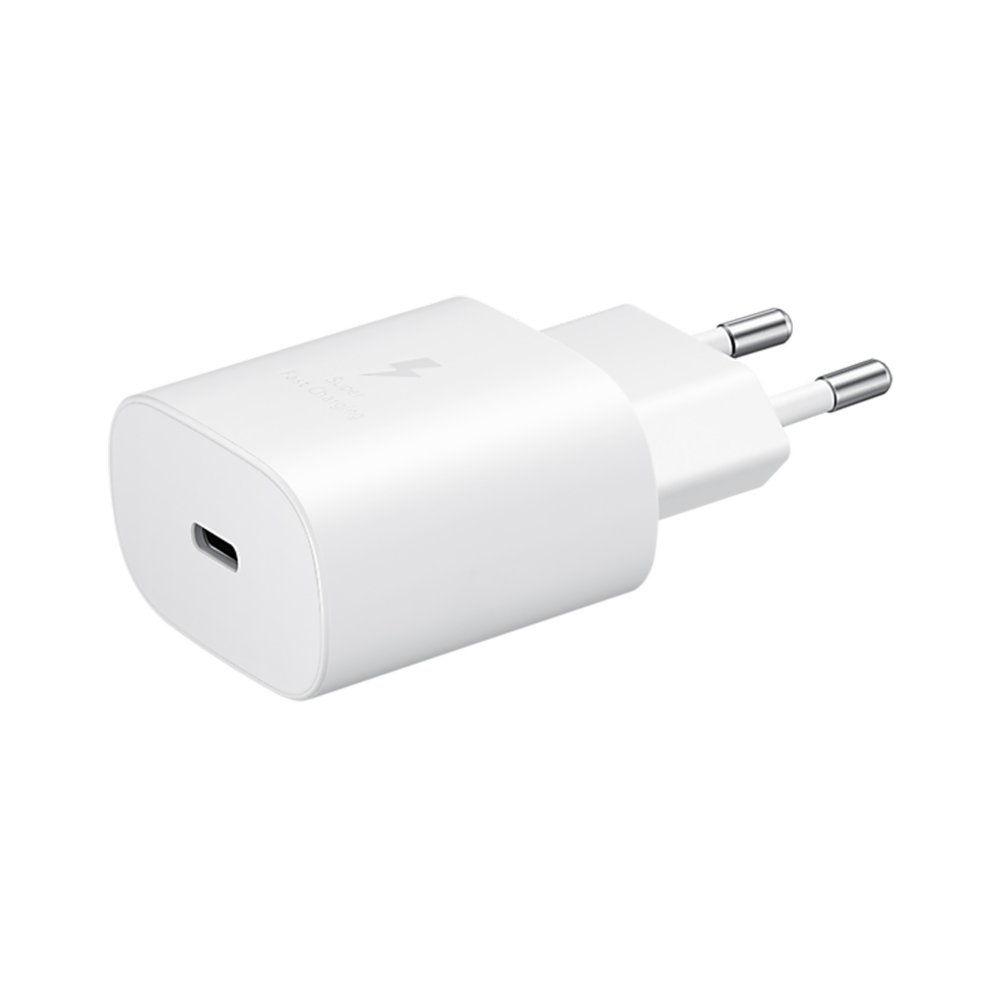 Samsung EP-TA800NWEGEU | USB-C Oplader voor Mobiele Apparaten 25W | Wit 1 Samsung EP-TA800NWEGEU | USB-C Oplader voor Mobiele Apparaten 25W | Wit