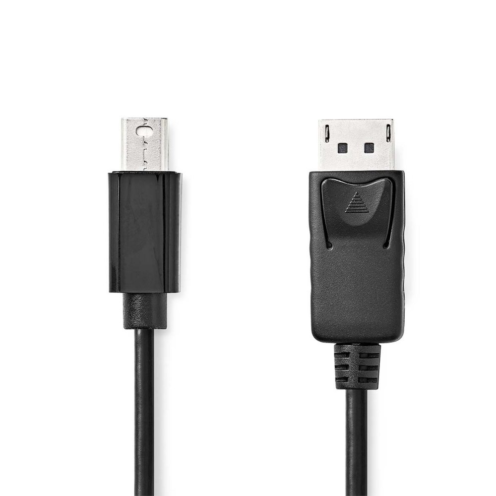 Nedis CCGL37400BK20 | Mini DisplayPort-naar-DisplayPort kabel | 2 m | Mini DisplayPort Male naar DisplayPort Male | Tot 4K@60Hz | Zwart 1 Nedis CCGL37400BK20 | Mini DisplayPort-naar-DisplayPort kabel | 2 m | Mini DisplayPort Male naar DisplayPort Male | Tot 4K@60Hz | Zwart
