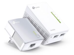 TP-Link AV600 | Powerline Adapter Set | 300 Mbps Wi-Fi N300 | 600 Mbps Powerline | Starter Kit
