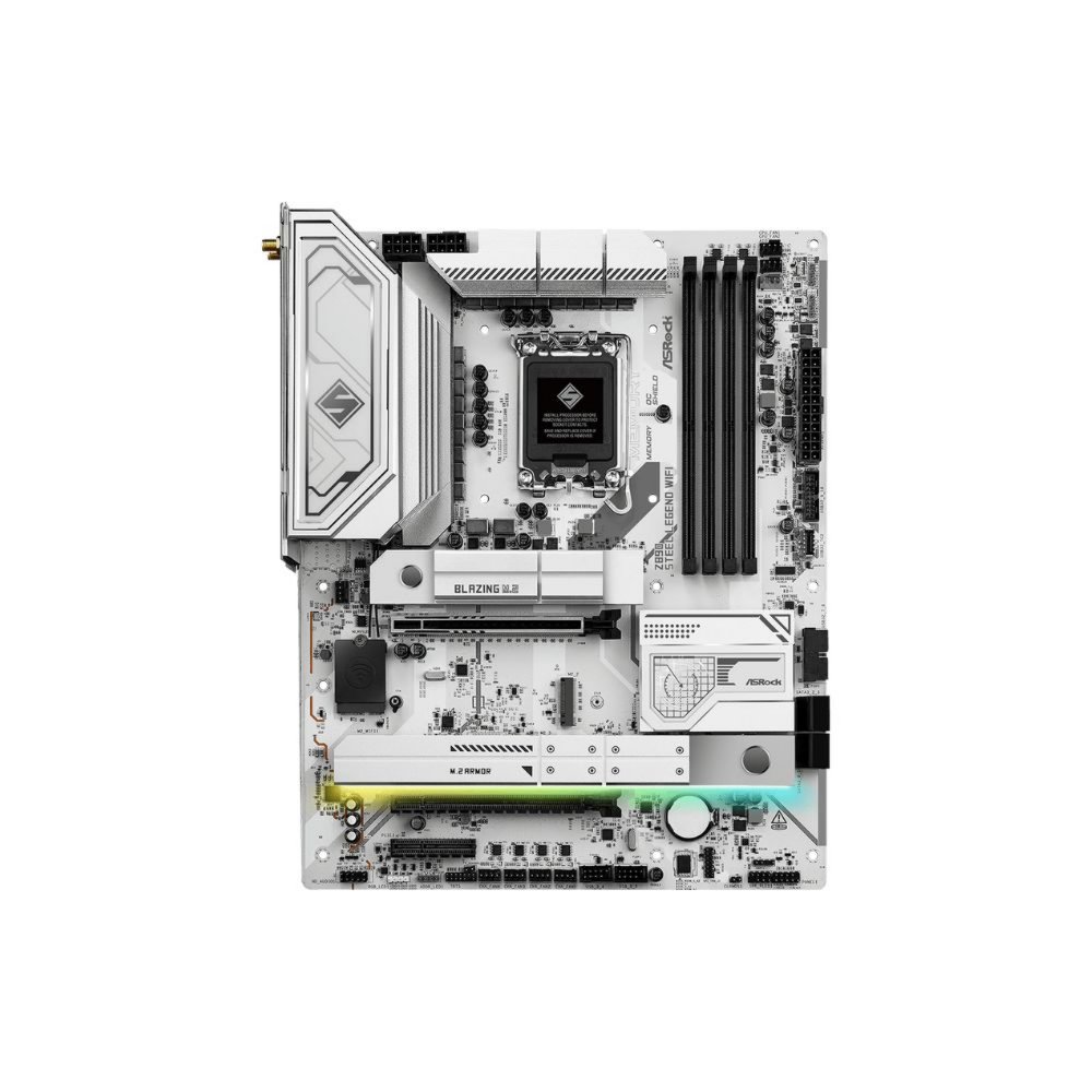 ASRock Z890 Steel Legend WiFi | Socket LGA 1851 | Intel Z890 | 4xDDR5 | ATX | Moederbord 3 ASRock Z890 Steel Legend WiFi | Socket LGA 1851 | Intel Z890 | 4xDDR5 | ATX | Moederbord - Afbeelding 3