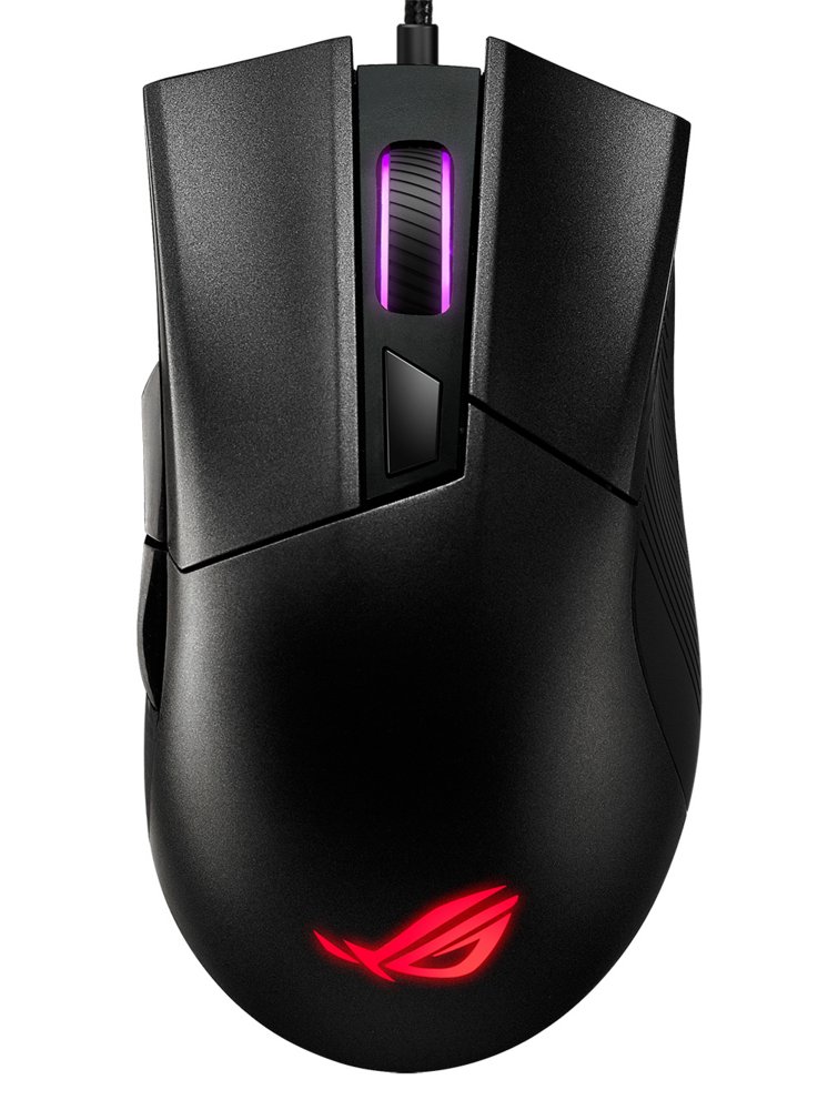 ASUS ROG Gladius II Core | Bedrade Gaming Muis | Rechtshandig | USB-A | 6200 DPI | Zwart 1 ASUS ROG Gladius II Core | Bedrade Gaming Muis | Rechtshandig | USB-A | 6200 DPI | Zwart