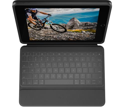 Logitech Rugged Folio | Grafiet | Smart Connector | QWERTZ Toetsenbord | Duits | Beschermhoes voor iPad 3 Logitech Rugged Folio | Grafiet | Smart Connector | QWERTZ Toetsenbord | Duits | Beschermhoes voor iPad - Afbeelding 3