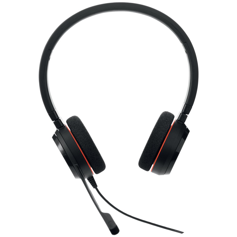 Jabra Evolve 20 UC | Bedrade On-ear Stereo Headset | USB Type-A | Zwart 2 Jabra Evolve 20 UC | Bedrade On-ear Stereo Headset | USB Type-A | Zwart - Afbeelding 2