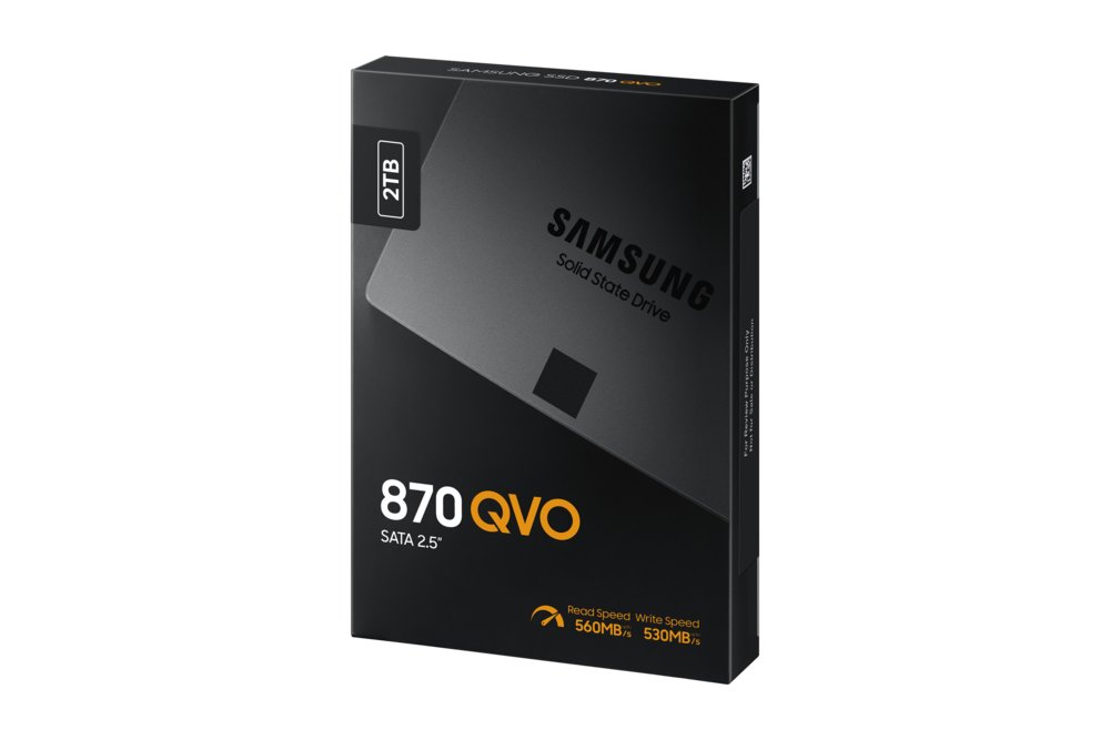 Samsung 870 QVO | 2TB SATA SSD | 2.5" | 560 MB/s Lezen | 530 MB/s Schrijven 9 Samsung 870 QVO | 2TB SATA SSD | 2.5" | 560 MB/s Lezen | 530 MB/s Schrijven - Afbeelding 9