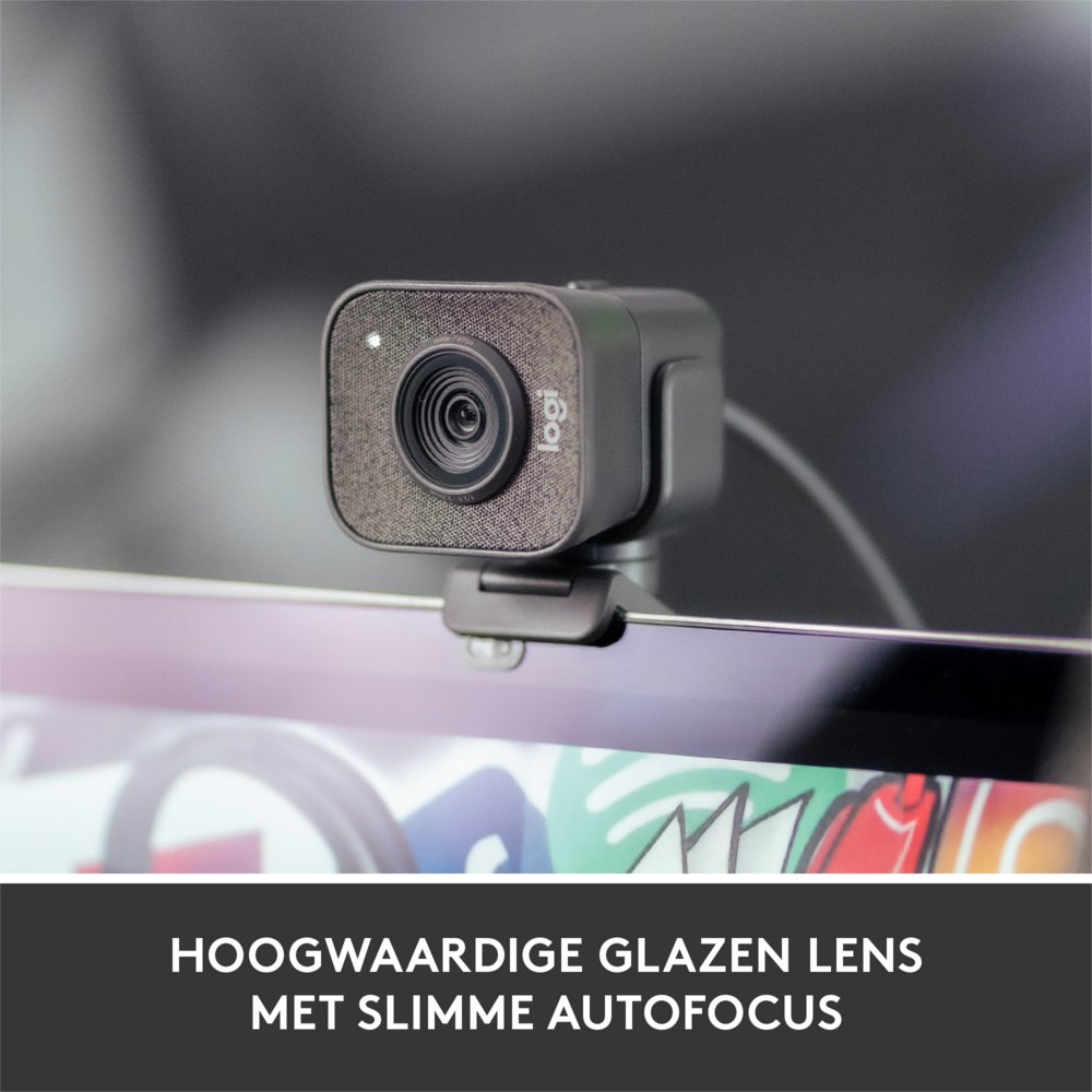 Logitech StreamCam | 1080p 60FPS USB-C Webcam met Microfoon | Grafiet 13 Logitech StreamCam | 1080p 60FPS USB-C Webcam met Microfoon | Grafiet - Afbeelding 13