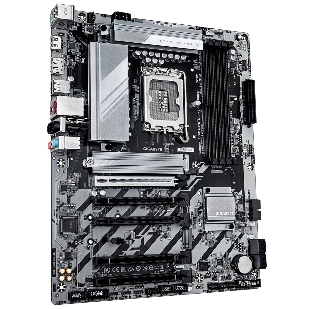 Gigabyte B860 DS3H WIFI6E | Socket LGA 1851 (V1) | Intel B860 | 4xDDR5 | ATX | Moederbord 3 Gigabyte B860 DS3H WIFI6E | Socket LGA 1851 (V1) | Intel B860 | 4xDDR5 | ATX | Moederbord - Afbeelding 3