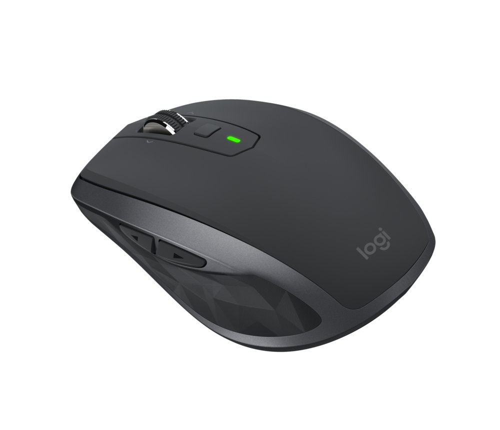 Logitech MX Anywhere 2S | Draadloze Muis | Rechtshandig | RF + Bluetooth | 4000 DPI | Grafiet 3 Logitech MX Anywhere 2S | Draadloze Muis | Rechtshandig | RF + Bluetooth | 4000 DPI | Grafiet - Afbeelding 3