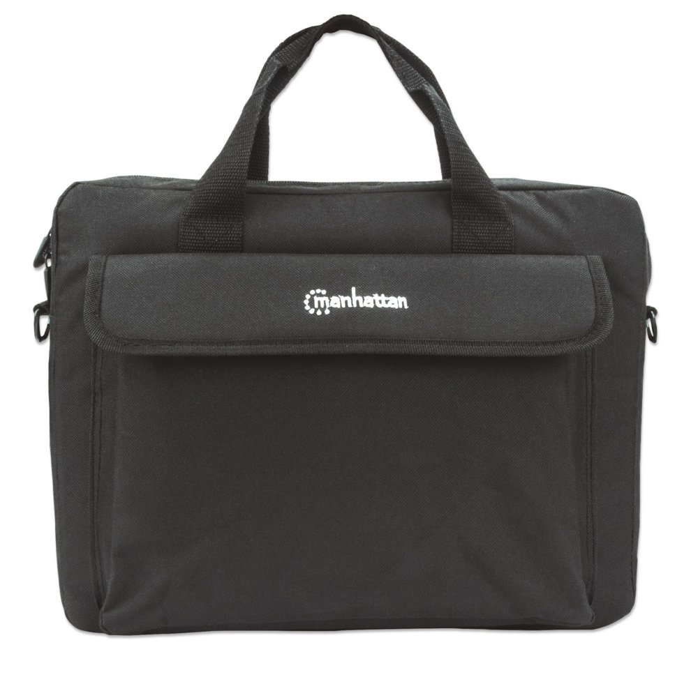 Manhattan 14.1" Laptop Tas | Zwart 3 Manhattan 14.1" Laptop Tas | Zwart - Afbeelding 3