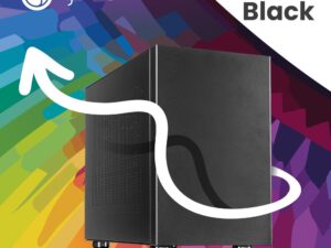 Computers 106 YOURS BLACK | Intel Core i7-14700 | 16 GB RAM | 1TB SSD | HDMI | Windows 11 Professional | Small Form Factor Behuizing