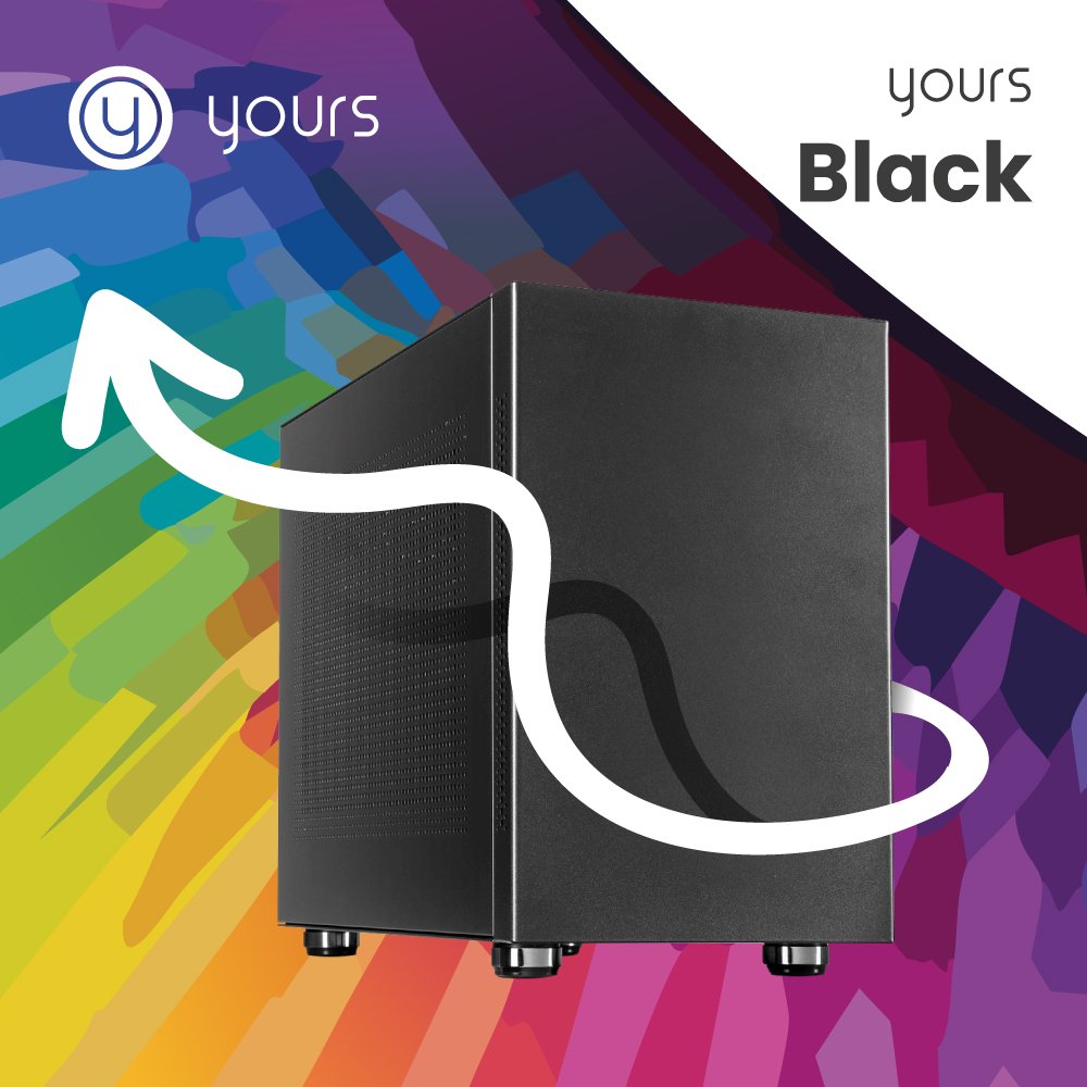 YOURS BLACK | Intel Core i7-14700 | 16 GB RAM | 1TB SSD | HDMI | Windows 11 Professional | Small Form Factor Behuizing 1 YOURS BLACK | Intel Core i7-14700 | 16 GB RAM | 1TB SSD | HDMI | Windows 11 Professional | Small Form Factor Behuizing