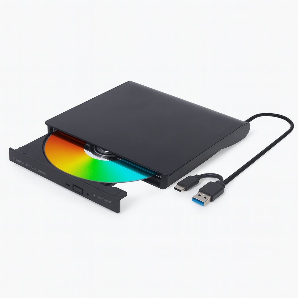 Gembird DVD-USB-031 | Externe DVD-Brander | 8x DVD | 24x CD | USB-C & USB 3.1 | Slimline | Zwart 1 Gembird DVD-USB-031 | Externe DVD-Brander | 8x DVD | 24x CD | USB-C & USB 3.1 | Slimline | Zwart