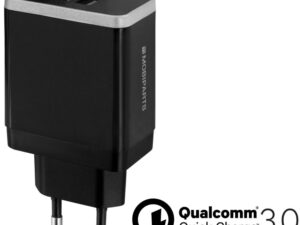 Mobiparts Quick Charge Wall Charger | Dual USB-A Oplader 26W / 4.6A | Zwart