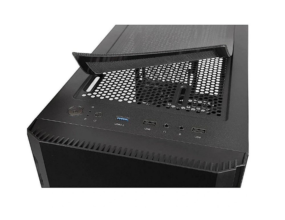Inter-Tech SM-007 Enforcer | Micro Tower Case | Zwart 4 Inter-Tech SM-007 Enforcer | Micro Tower Case | Zwart - Afbeelding 4