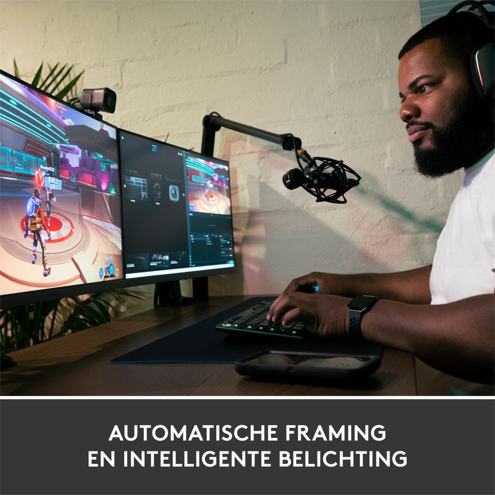 Logitech StreamCam | 1080p 60FPS USB-C Webcam met Microfoon | Grafiet 12 Logitech StreamCam | 1080p 60FPS USB-C Webcam met Microfoon | Grafiet - Afbeelding 12
