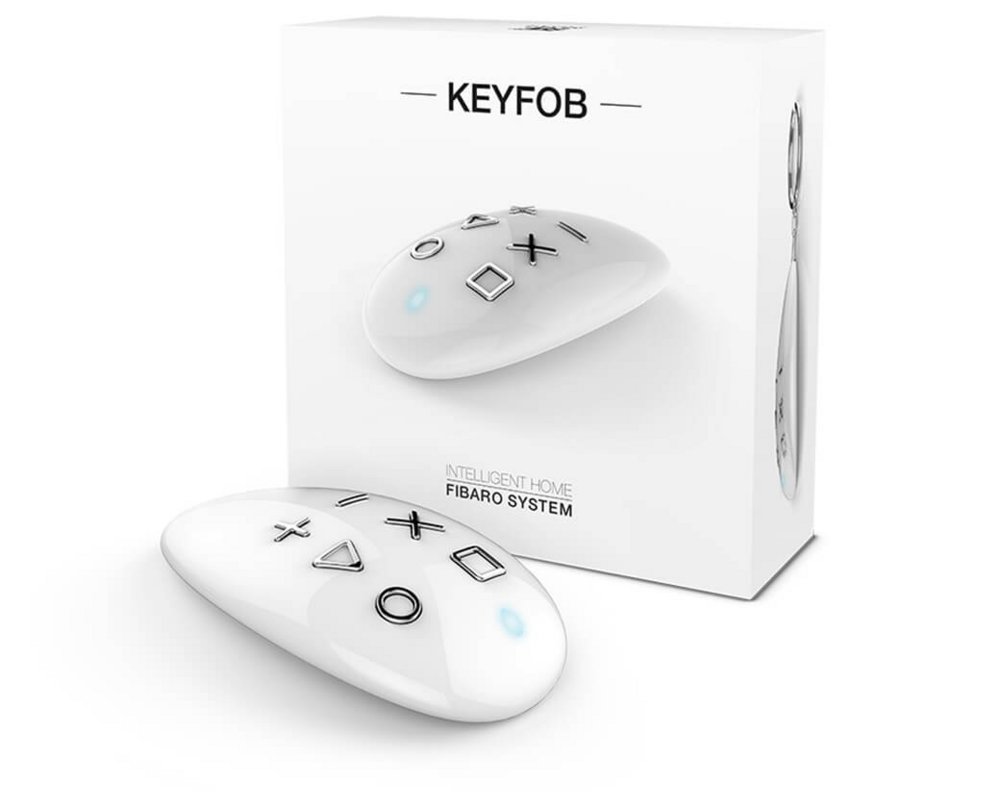 Fibaro KeyFob elektrische schakelaar Wit 1 Fibaro KeyFob elektrische schakelaar Wit