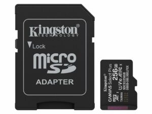 Kingston Technology microSDXC 256GB | Canvas Select Plus Gen3 | 150MB/s | A1 | + Adapter