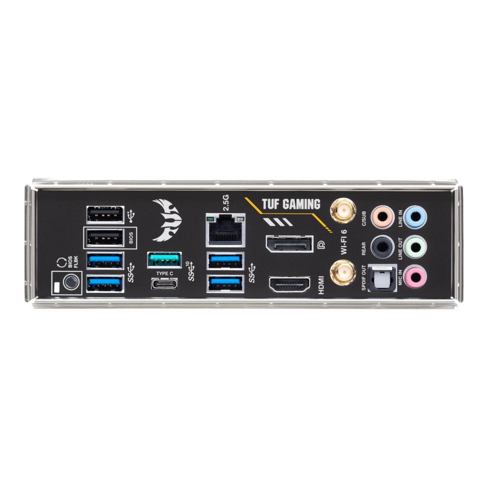 ASUS TUF GAMING B550-PLUS WIFI II | Socket AM4 | AMD B550 | 4xDDR4 | ATX | Moederbord 5 ASUS TUF GAMING B550-PLUS WIFI II | Socket AM4 | AMD B550 | 4xDDR4 | ATX | Moederbord - Afbeelding 5