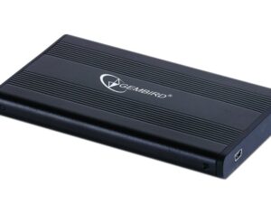 Gembird EE2-U2S-5 | USB 2.0 2.5" SATA HDD Behuizing | Aluminium | Mini-USB