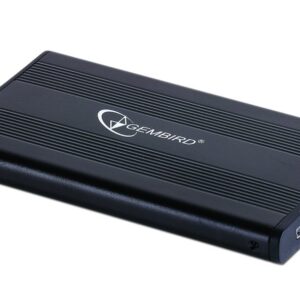 Gembird EE2-U2S-5 | USB 2.0 2.5" SATA HDD Behuizing | Aluminium | Mini-USB