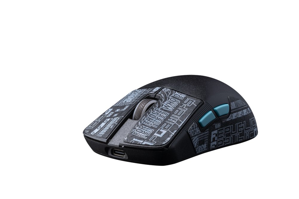 ASUS ROG Harpe Ace Aim Lab Edition | Draadloze Muis | Links- en Rechtshandig | RF + Bluetooth + USB-A | 36000 DPI | Zwart 10 ASUS ROG Harpe Ace Aim Lab Edition | Draadloze Muis | Links- en Rechtshandig | RF + Bluetooth + USB-A | 36000 DPI | Zwart - Afbeelding 10