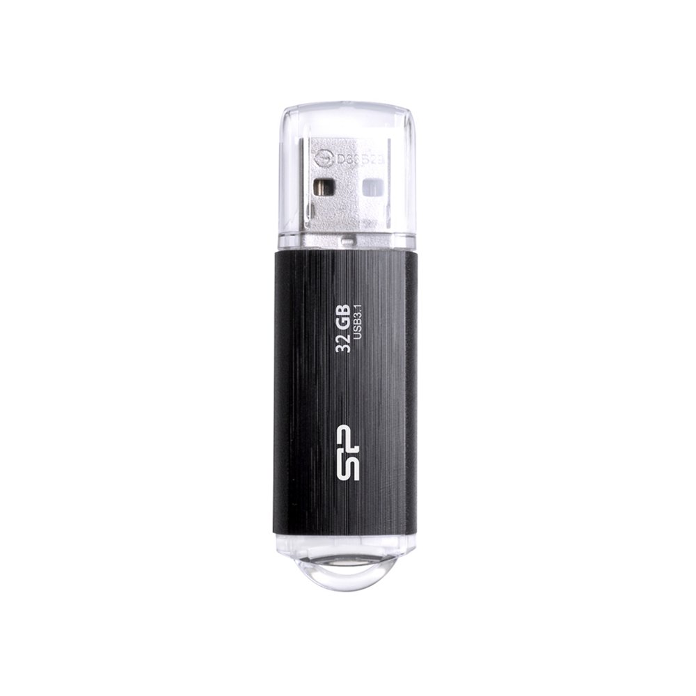 Silicon Power Blaze B02 | 32GB USB-A 3.2 Flash Drive | Zwart 2 Silicon Power Blaze B02 | 32GB USB-A 3.2 Flash Drive | Zwart - Afbeelding 2