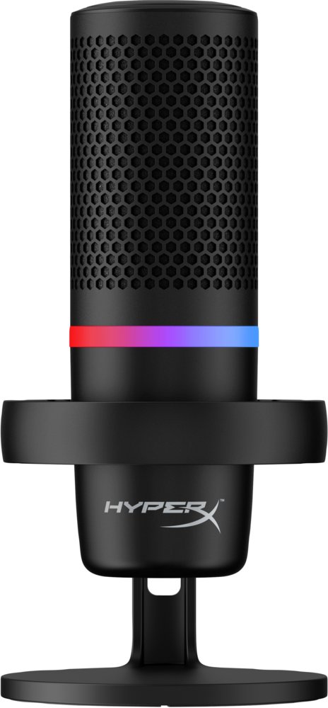 HyperX DuoCast | USB-microfoon | RGB-verlichting | Voor pc en console | Zwart 1 HyperX DuoCast | USB-microfoon | RGB-verlichting | Voor pc en console | Zwart