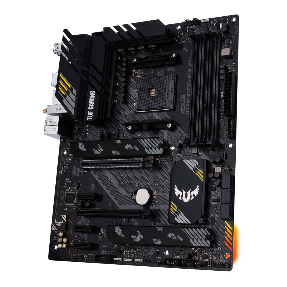 ASUS TUF GAMING B550-PLUS WIFI II | Socket AM4 | AMD B550 | 4xDDR4 | ATX | Moederbord 3 ASUS TUF GAMING B550-PLUS WIFI II | Socket AM4 | AMD B550 | 4xDDR4 | ATX | Moederbord - Afbeelding 3