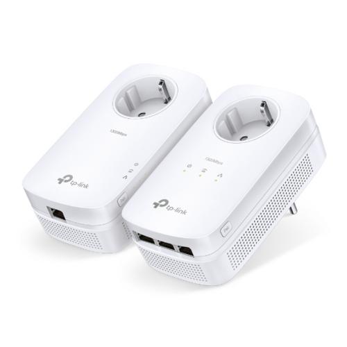 TP-Link TL-PA8033P KIT | Powerline Adapter Set | 1300 Mbps | 3x Gigabit Ethernet | Met Stopcontact | Wit 2 TP-Link TL-PA8033P KIT | Powerline Adapter Set | 1300 Mbps | 3x Gigabit Ethernet | Met Stopcontact | Wit - Afbeelding 2