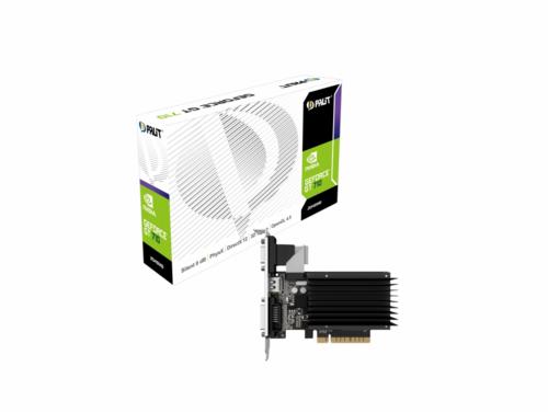 Palit GeForce GT 710 | 2GB GDDR3 VRAM | Passieve Koeling | Low Profile | Videokaart | GPU | NVIDIA 4 Palit GeForce GT 710 | 2GB GDDR3 VRAM | Passieve Koeling | Low Profile | Videokaart | GPU | NVIDIA - Afbeelding 4