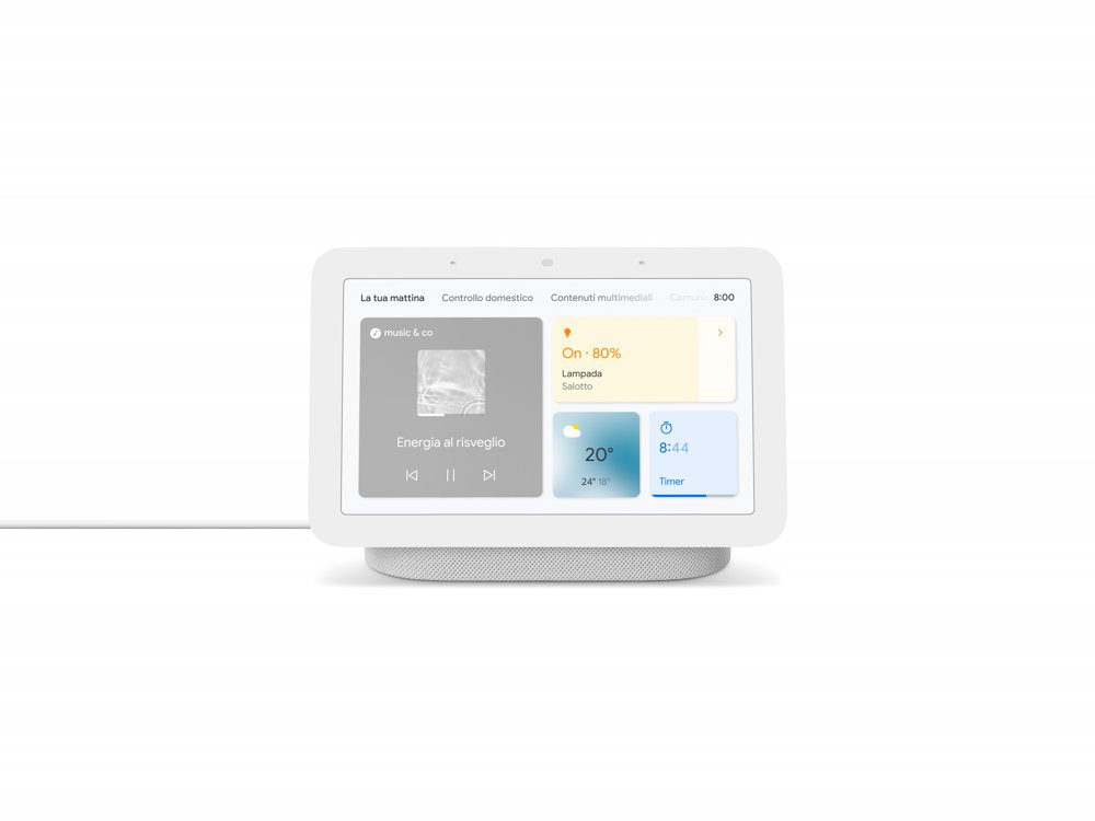Google Nest Hub Gen 2 | Slim Display | 7" Touchscreen | Spraakbesturing | Wit 1 Google Nest Hub Gen 2 | Slim Display | 7" Touchscreen | Spraakbesturing | Wit