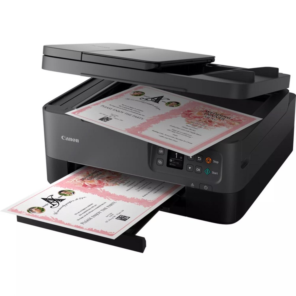Canon PIXMA TS7450i | All-in-One Inkjetprinter | Kleur | A4 | 4800 × 1200 dpi | Wi-Fi | ADF 4 Canon PIXMA TS7450i | All-in-One Inkjetprinter | Kleur | A4 | 4800 × 1200 dpi | Wi-Fi | ADF - Afbeelding 4