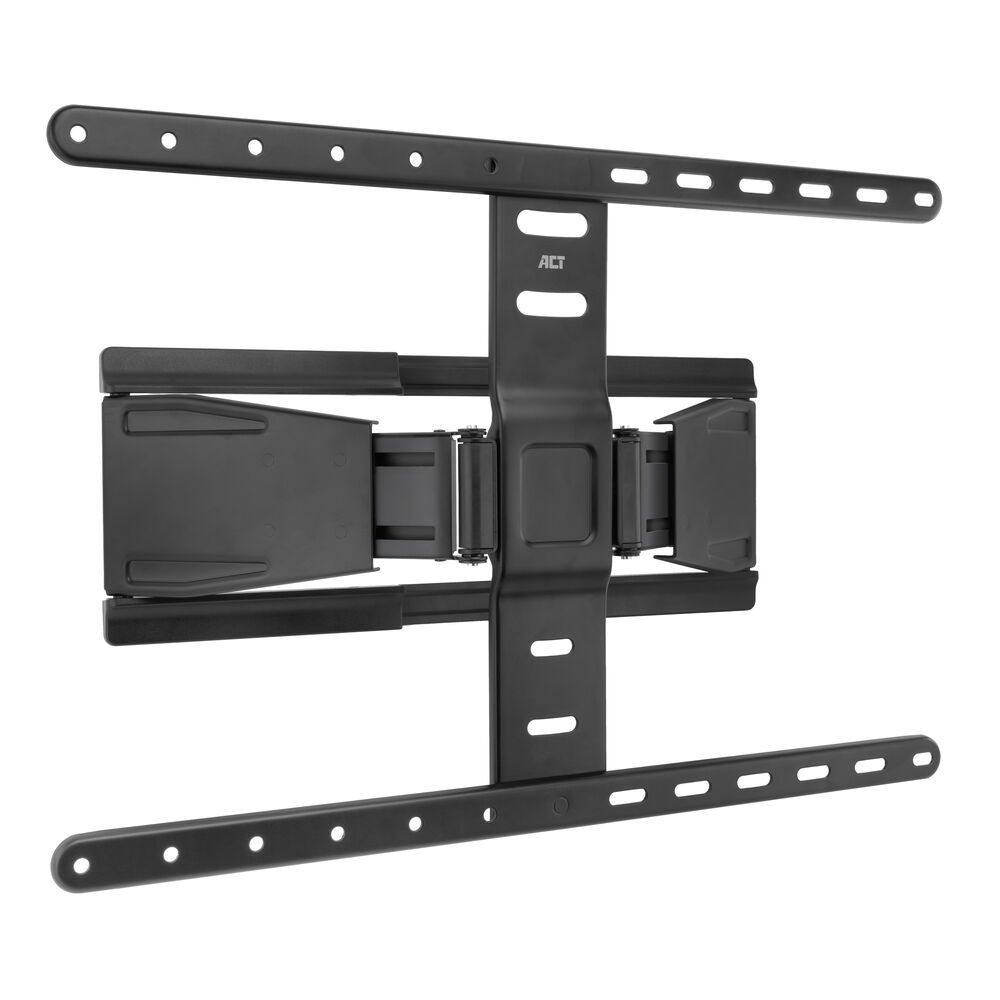 ACT AC8357 | Full Motion Ultradunne TV-bevestiging | 43" tot 90'' | Tot 50 kg | Zwart | VESA 1 ACT AC8357 | Full Motion Ultradunne TV-bevestiging | 43" tot 90'' | Tot 50 kg | Zwart | VESA