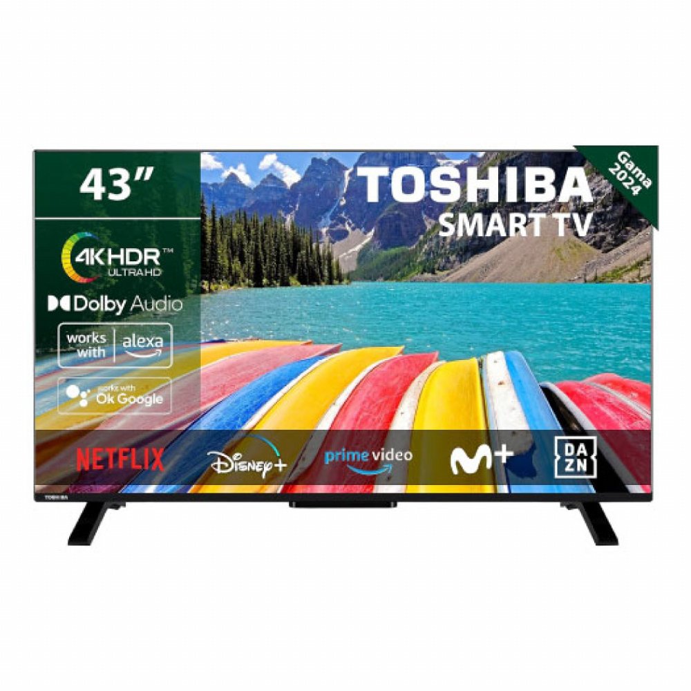 Toshiba 43UV2363DG 43" | 4K Ultra HD LED Smart TV | VIDAA + Wifi | Dolby Vision | 50Hz 1 Toshiba 43UV2363DG 43" | 4K Ultra HD LED Smart TV | VIDAA + Wifi | Dolby Vision | 50Hz