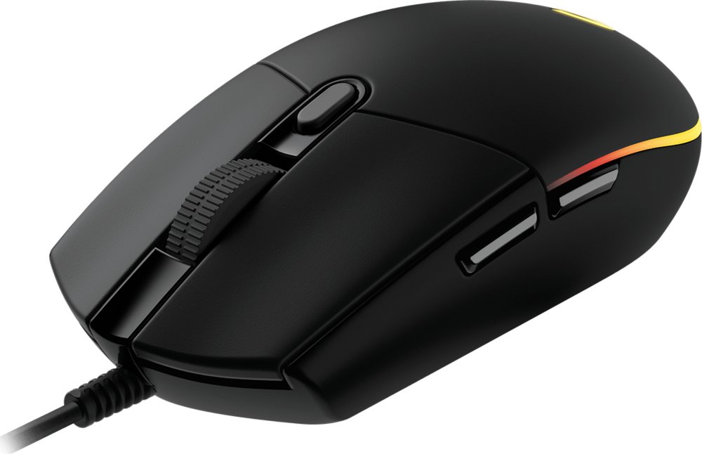 Logitech G203 LIGHTSYNC | Bedrade Gaming Muis | Links- en Rechtshandig | USB-A | 8.000 DPI | Zwart 1 Logitech G203 LIGHTSYNC | Bedrade Gaming Muis | Links- en Rechtshandig | USB-A | 8.000 DPI | Zwart