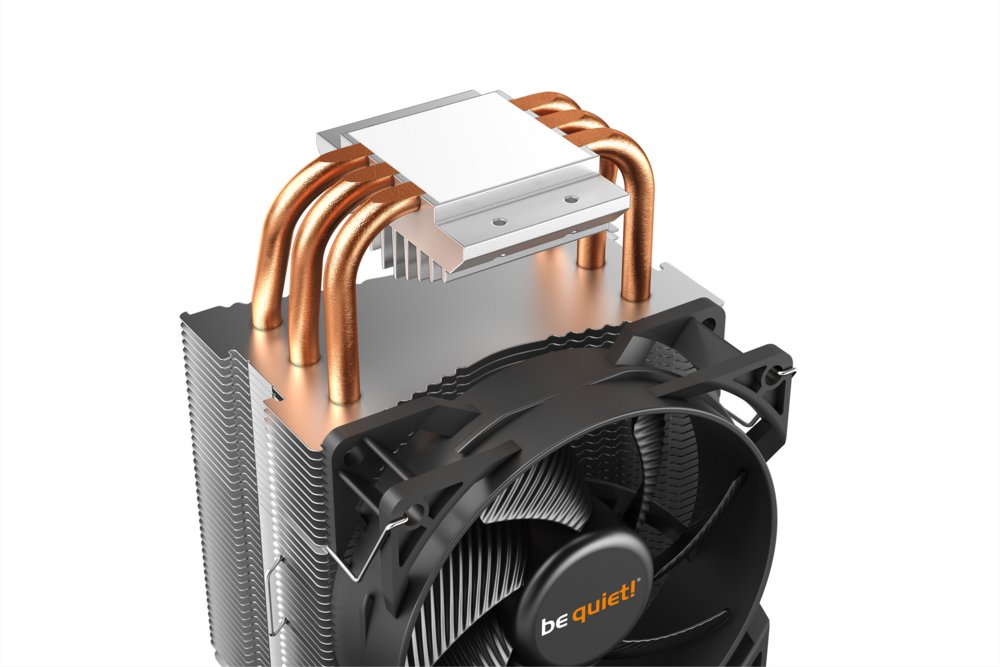 be quiet! Pure Rock Slim 2 | 130W TDP | 155mm Hoogte | 92mm Fan | CPU Luchtkoeler 3 be quiet! Pure Rock Slim 2 | 130W TDP | 155mm Hoogte | 92mm Fan | CPU Luchtkoeler - Afbeelding 3