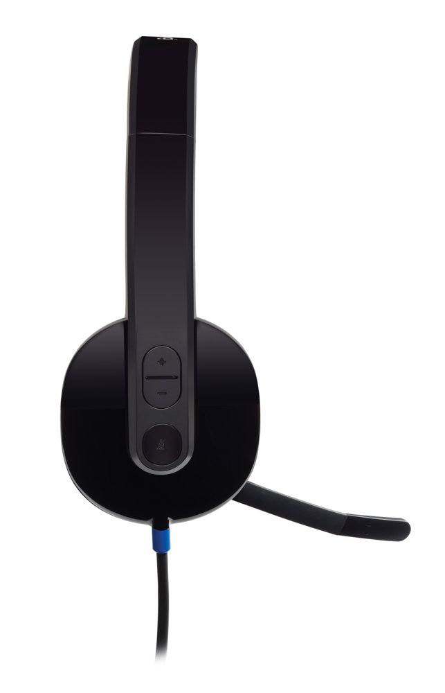Logitech H540 | Bedrade On-ear USB-A Headset | Zwart 2 Logitech H540 | Bedrade On-ear USB-A Headset | Zwart - Afbeelding 2