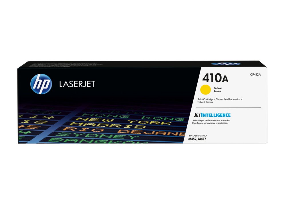 HP 410A (CF412A) | Tonercartridge | Origineel | Geel | LaserJet | Normaal rendement 1 HP 410A (CF412A) | Tonercartridge | Origineel | Geel | LaserJet | Normaal rendement