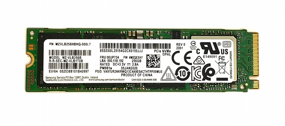 Samsung 256GB M.2 NVMe SSD | Pulled 1 Samsung 256GB M.2 NVMe SSD | Pulled