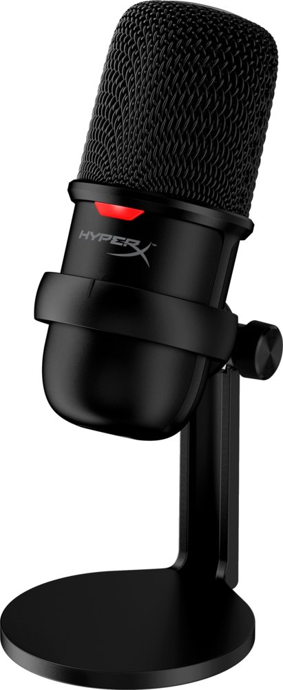 HyperX SoloCast | USB Condensator Gaming Microfoon | 24-bit/96kHz | Tap-to-Mute | Cardioïde | Zwart 8 HyperX SoloCast | USB Condensator Gaming Microfoon | 24-bit/96kHz | Tap-to-Mute | Cardioïde | Zwart - Afbeelding 8