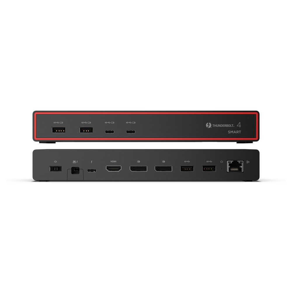 Lenovo ThinkPad Thunderbolt 4 Smart Dock Gen 2 7500 | 40 Gbit/s | Dual 4K / 8K | 100W PD | 2.5GbE | HDMI 2.1 1 Lenovo ThinkPad Thunderbolt 4 Smart Dock Gen 2 7500 | 40 Gbit/s | Dual 4K / 8K | 100W PD | 2.5GbE | HDMI 2.1